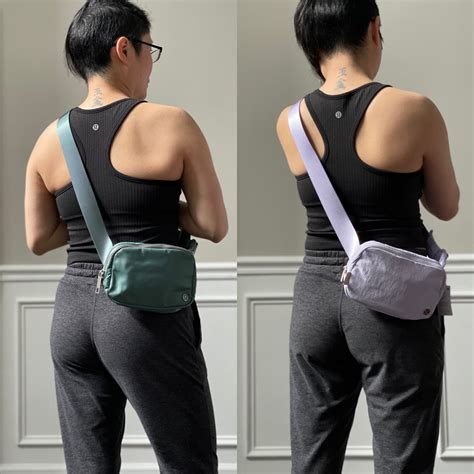 9") Volume: <b>2L</b> Product Features(Click to Expand) Exterior zippered pocket to secure your valuables Two-way zipper. . Lulu 2l belt bag